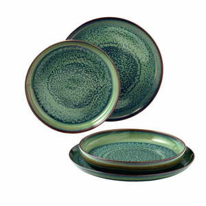 Like Crafted 4 db-os zöld porcelán tányér szett - Villeroy & Boch kép