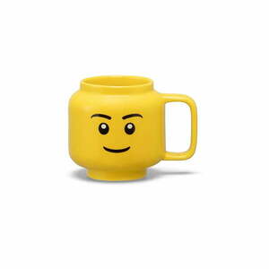 Sárga kerámia gyerek bögre 255 ml Head – LEGO® kép