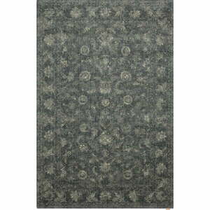 Szürke gyapjú szőnyeg 200x300 cm Calisia Vintage Flora – Agnella kép