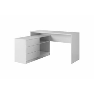 METI íróasztal 138, 2x76x50, 4, fehér kép