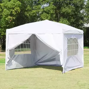 Party sátor fehér színben 3x3m kép