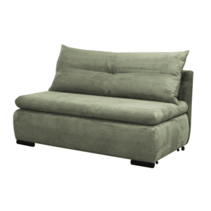 Széthúzható fotel, zöld, KENY 2R kép