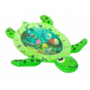 Víz felfújható szenzoros szőnyeg teknős zöld kép