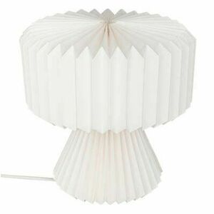 Origami asztali lámpa, fehér kép