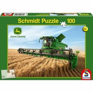 Schmidt Puzzle John Deere kombájn S690, 100 részes kép