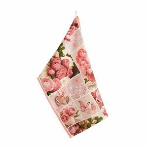 Bellatex Patchwork konyharuha rózsaszín, 50 x 70 cm kép