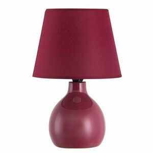 Rabalux 4478 Ingrid asztali lámpa, bordó színű kép