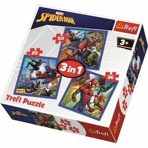 Trefl Puzzle Spiderman, 3 az 1-ben kép