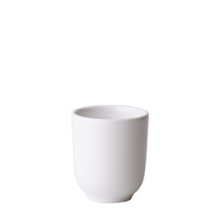 Fehér fületlen csésze 80 ml - Gaya RGB kép