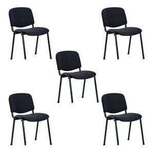 Irodai szék, fekete, ISO NEW kép