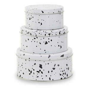 Süteménytartó fém doboz szett 3 db-os Speckled – Premier Housewares kép