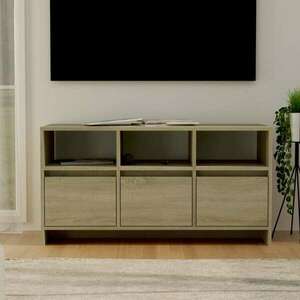 vidaXL sonoma tölgy színű TV-szekrény 102 x 37, 5 x 52, 5 cm kép