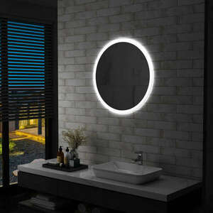 LED-es fürdőszobai falitükör 70 cm kép
