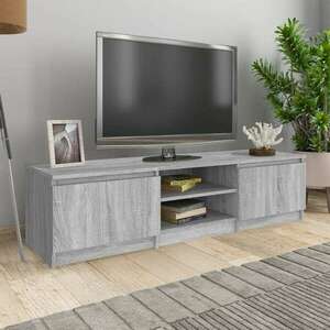 vidaXL szürke sonoma színű szerelt fa TV-szekrény 140 x 40 x 35, 5 cm kép