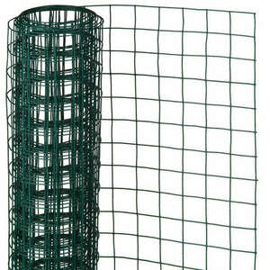 Műanyag bevonatú acél drótháló kerítés 1, 5 x 30m, vastagság 2, 2 mm kép