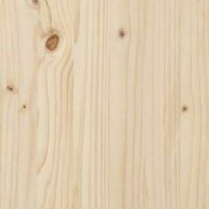 Tömör fenyőfa ágykeret 90 x 190 cm (3ft single) kép