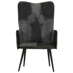 vidaXL magas háttámlájú fotel fekete kép