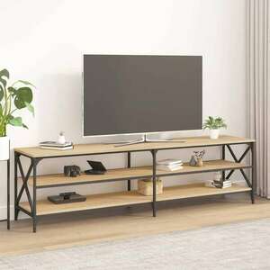 vidaXL sonoma-tölgyszínű szerelt fa TV-szekrény 180x40x50 cm kép