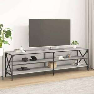 vidaXL szürke sonoma színű szerelt fa TV-szekrény 180 x 40 x 50 cm kép