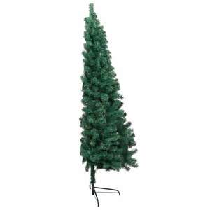 vidaXL zöld műkarácsonyfa LED fényekkel 240 cm kép