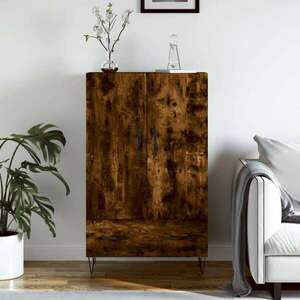 vidaXL füstös tölgy színű szerelt fa magasszekrény 69, 5 x 31 x 115 cm kép