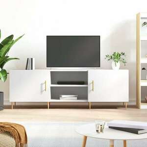 vidaXL fehér műfa TV-szekrény 150 x 30 x 50 cm kép