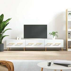 vidaXL fehér műfa TV-szekrény 150 x 35 x 55 cm kép