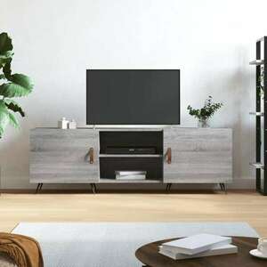 vidaXL szürke sonoma színű műfa TV-szekrény 150x30x50 cm kép