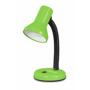 Esperanza Altair E27 asztali lámpa, Zöld/Fekete kép