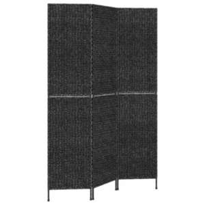 Fekete 3 paneles vízijácint térelválasztó 122x180 cm kép