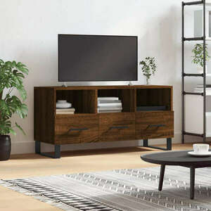 vidaXL barna tölgy színű műfa TV-szekrény 102 x 36 x 50 cm kép