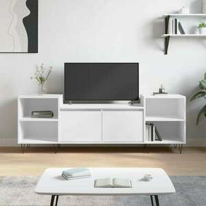 vidaXL fehér szerelt fa TV-szekrény 160 x 35 x 55 cm kép