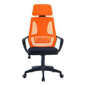 Irodai szék, fekete/narancssárga, TAXIS NEW kép