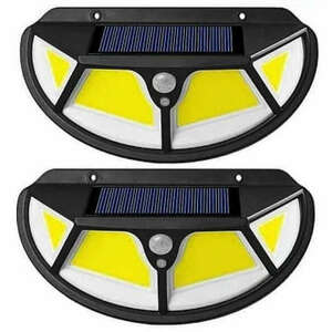 2 db napelemes lámpa készlet SH -122 LED COB mozgásérzékelővel és... kép
