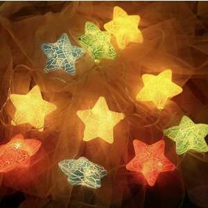 Karácsonyi LED csillag fényfüzér kép