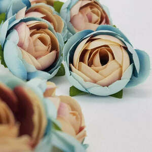 Selyemvirágfej - Begónia 3cm, 15db/cs - kékrózsaszín 7599PKRSZ kép