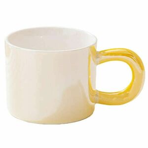 Pufo Glossy kerámia bögre teához, kávéhoz, 250 ml, sárga kép
