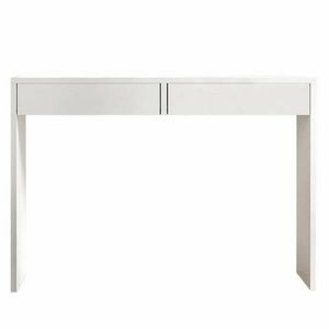 Fehér színű modern fésülködő asztal kép
