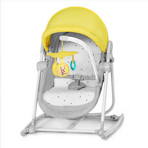 Kinderkraft Unimo Up 5in1 bölcső-babaágy-hinta-pihenőszék-szék - Sárga kép