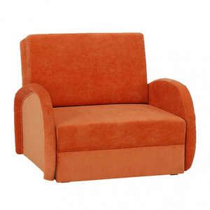 Széthúzható fotel, narancssárga, MILI 1 kép