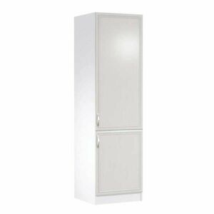Hűtő beépítő konyhaszekrény D60ZL, jobbos, fehér/sosna Andersen, ... kép