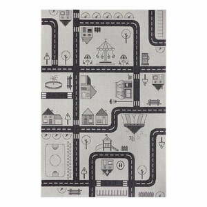 City krémszínű szőnyeg gyerekeknek, 160x230 cm - Ragami kép