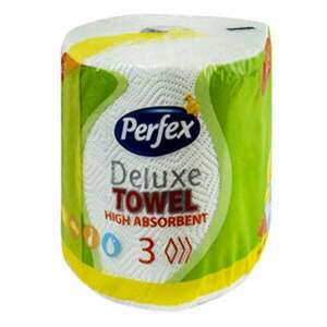 Kéztörlő tekercses háztartási PERFEX Deluxe 3 rétegű 150 lapos 1... kép