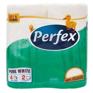 Toalettpapír PERFEX Boni 2 rétegű 4 tekercses kép