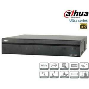 Dahua NVR, 12 MP, NVR608-32-4KS2, 32 csatorna, 4K kép