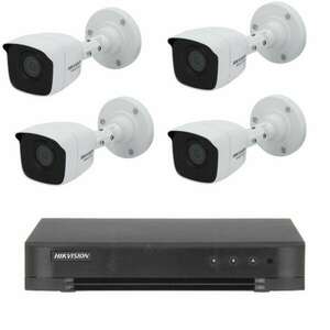 Hikvision CCTV készlet 4 kamerával, 5 megapixeles, infravörös 20m... kép