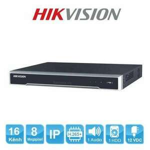 Hikvision DS-7616NI-K1 hálózati videorögzítő, 16 csatorna, 4K, 8... kép