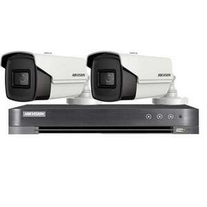 CCTV rendszer HIKVISION 2 kamerák 8MP 4 in 1, IR 60m, 4 csatornás... kép