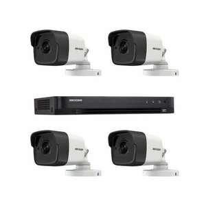 Videó felügyeleti rendszer Hikvision full HD 4 kamerák, IR 40m kép