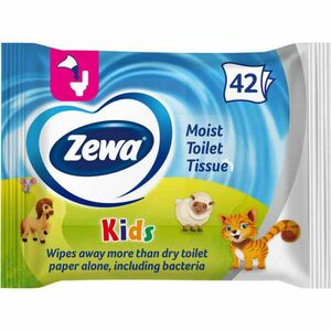 Toalettpapír nedves 42 lap/csomag Zewa Kids kép